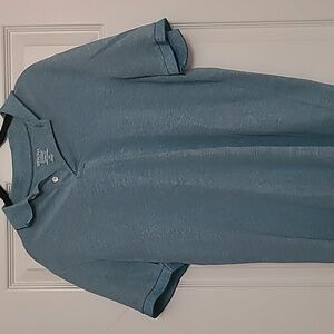 Merona blue short sleeve polo size M